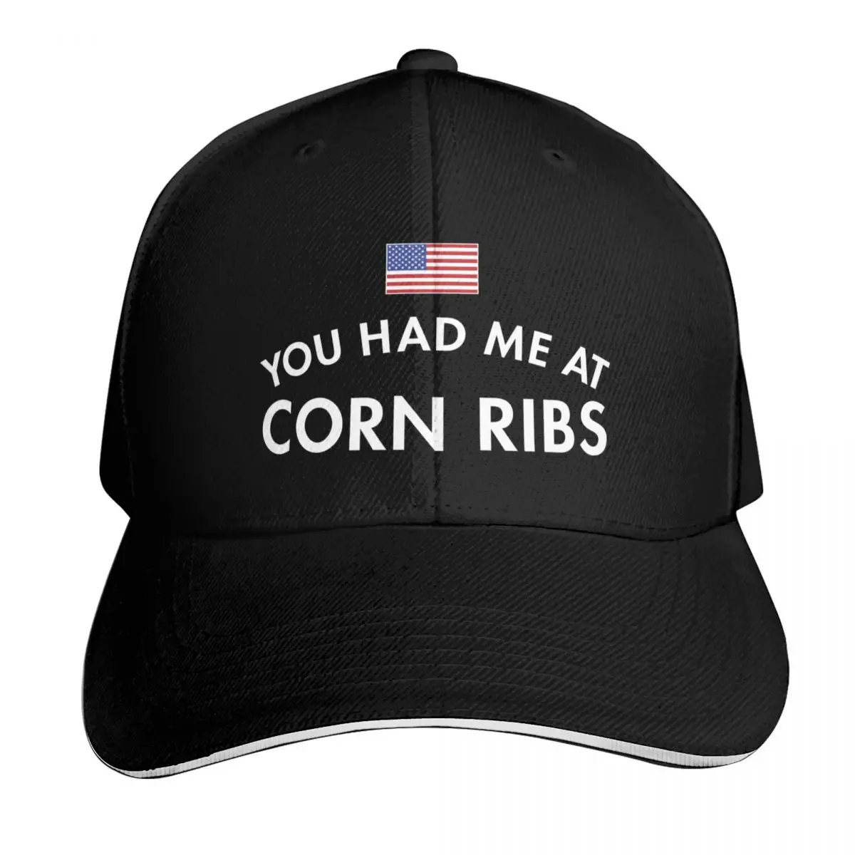 You Had Me At Corn Ribs Baseball Cap Low Profile Unstructured Unisex for Men Women Outdoor Golf Running Hiking