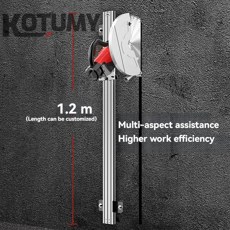 Cortadora de pared multifunción de 620, 520, 420mm, ranuradora de hormigón, cazador de pared, cortador de puertas y ventanas de ladrillos
