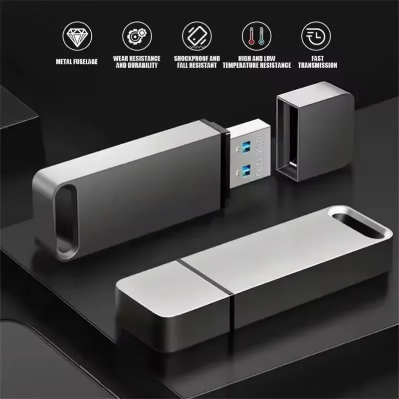 Xiaomi 16TB OTG Металлический флэш-накопитель USB 3.2 Высокоскоростной флэш-накопитель 8TB Тип C Портативная мини-память Водонепроницаемый