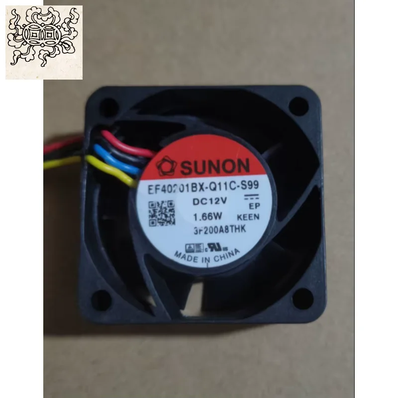 

Ltsf For SUNON EF40201BX-Q11C-S99 DC 12V 1.66W 40x40x20mm 4-Wire Server Cooling Fan
