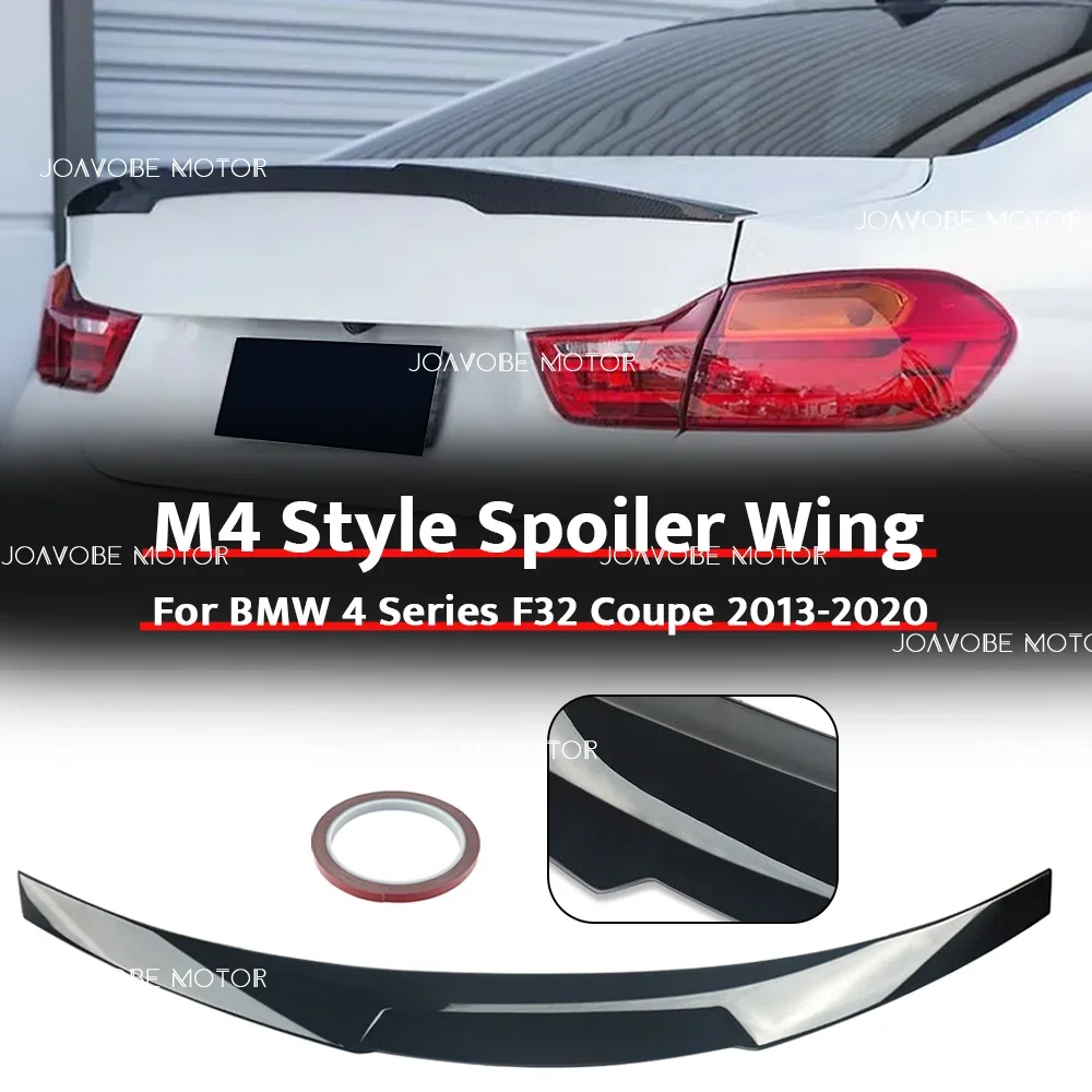 

Глянцевый черный спойлер в стиле M4 для BMW 4 серии F32 Coupe 2013-2020