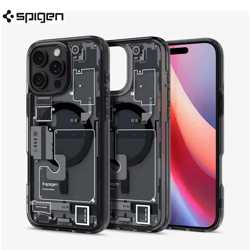 Image of Spigen AZ1 Magnetische Hülle für iPhone Air 17 16 15 14 Plus 13 12 11 Pro Max für Apple Magsafe Neue Hartschale für iPhone 18 Pro Max