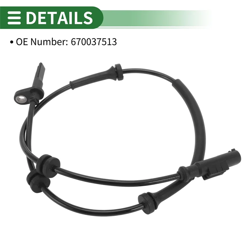 

For Maserati Levante Ghibli President ABS Sensor Wheel Speed Sensor Anti-Lock Braking System Sensor 670037513