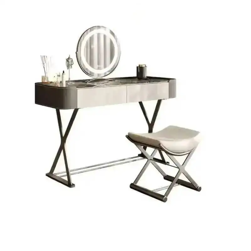 

Luxury Stainless Dresser Drawer Makeup Dressers Sets Mirrors Large Comoda