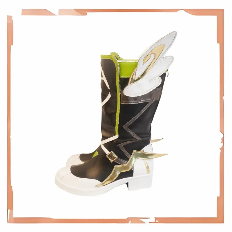 Genshin Impact Качина, обувь для косплея, ботинки, наряд Качины для Хэллоуина, реквизит для ролевых игр, настройка для взрослых