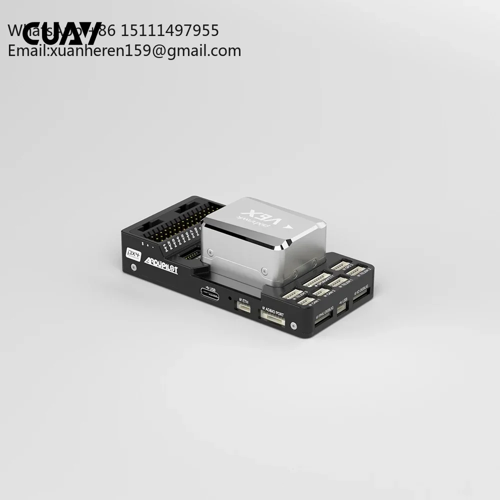 New CUAV Pixhawk V6X Metal Agriculture Drne Helicopter Flight Controller PX4 Open Source Flight Control Module