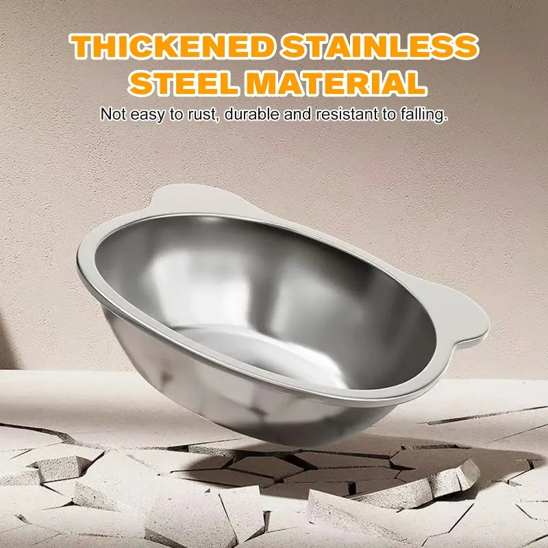 Thumbnail 2 - #63 Stainless Steel Pet Bowls Price Drop Alerts