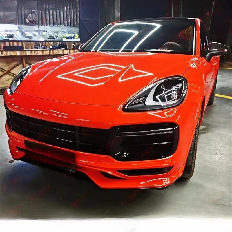 9Y0 9YA Polypropylene Front Lip E3 Plastic Front Chin Sports Car Wind Lip Spoiler 2018-2023