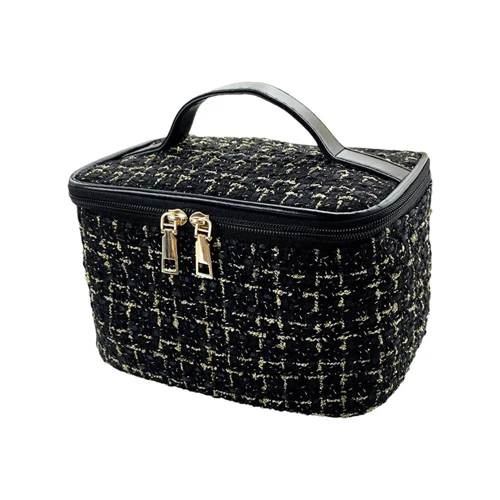 1PC Women Makeup Bag Large Capacity Portable Cosmetic Case For Travel Toiletries Cosmetics Storage Bag Soft Waterproof F1Z3