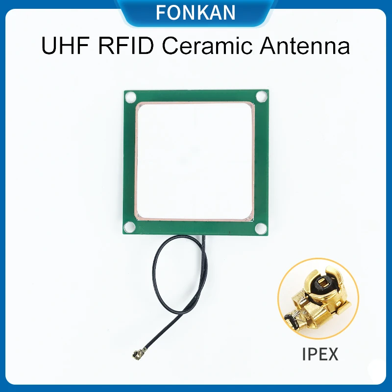 

Small Size UHF RFID Antenna Circular Long Range uhf rfid 860mhz 960mhz Antenna Use for RFID UHF Reader Module