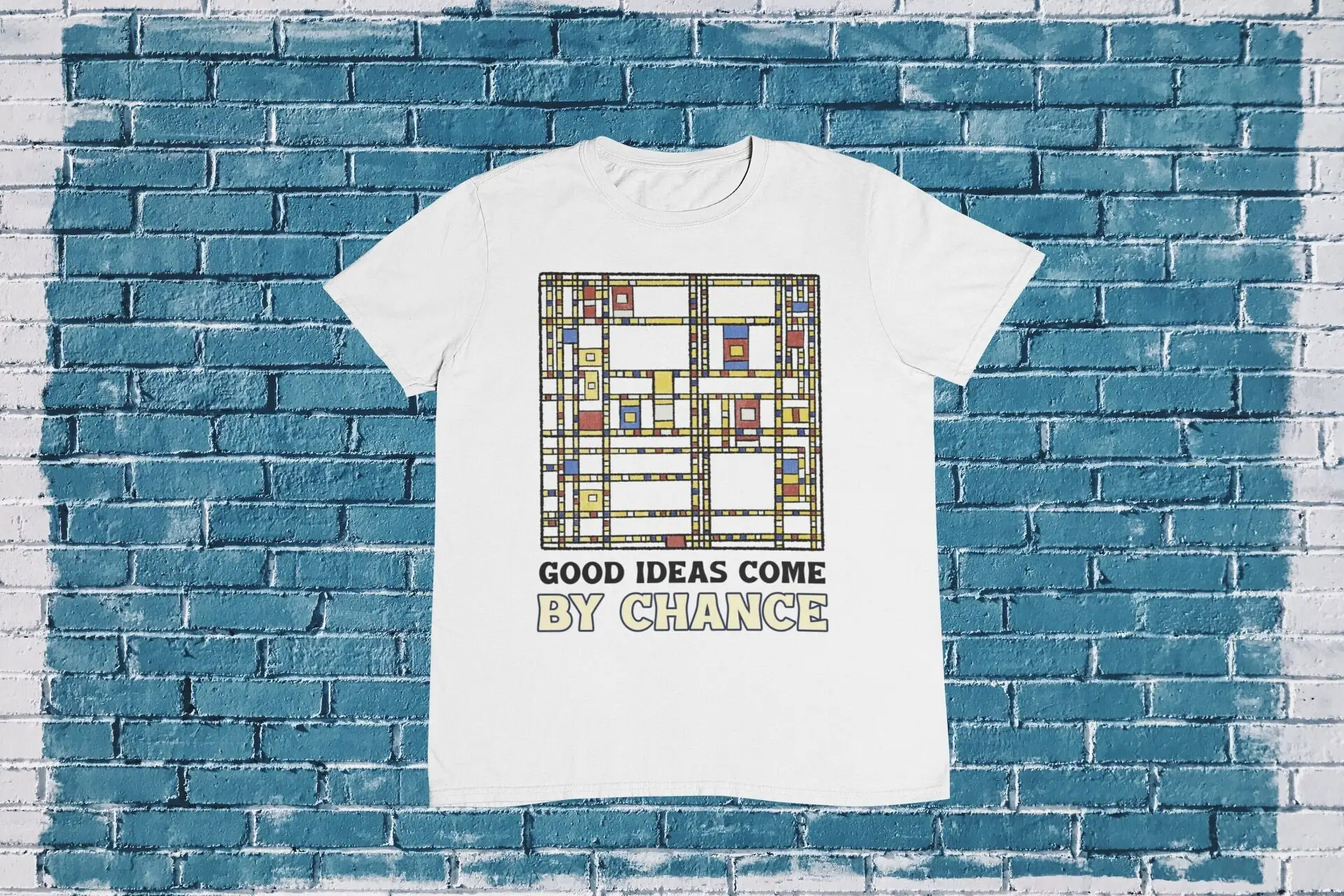 Broadway Boogie Woogie T Shirt Piet Mondrian Museum Of Modern Art Pollock Kandinsky 100 Cotton