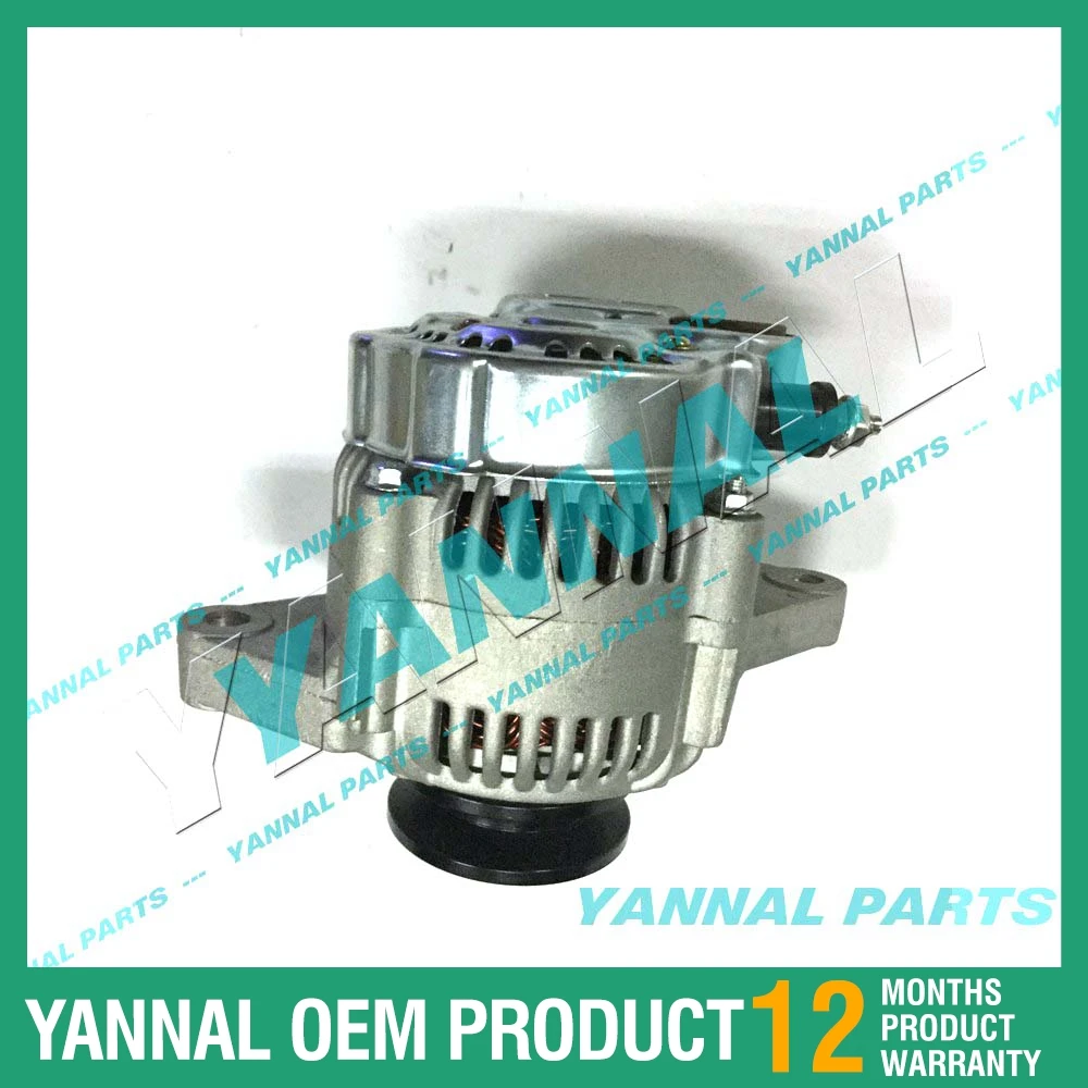 

Генератор 4LE2 12В 50А для экскаватора Hitachi EX55, запчасти для дизельных двигателей, аналог