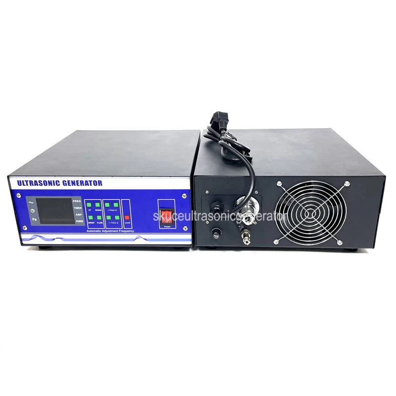 600w 25khz To 40khz Piezoelectric Ultrasonic Transducer Generator With Degassing And Pulse Cleaning Mode