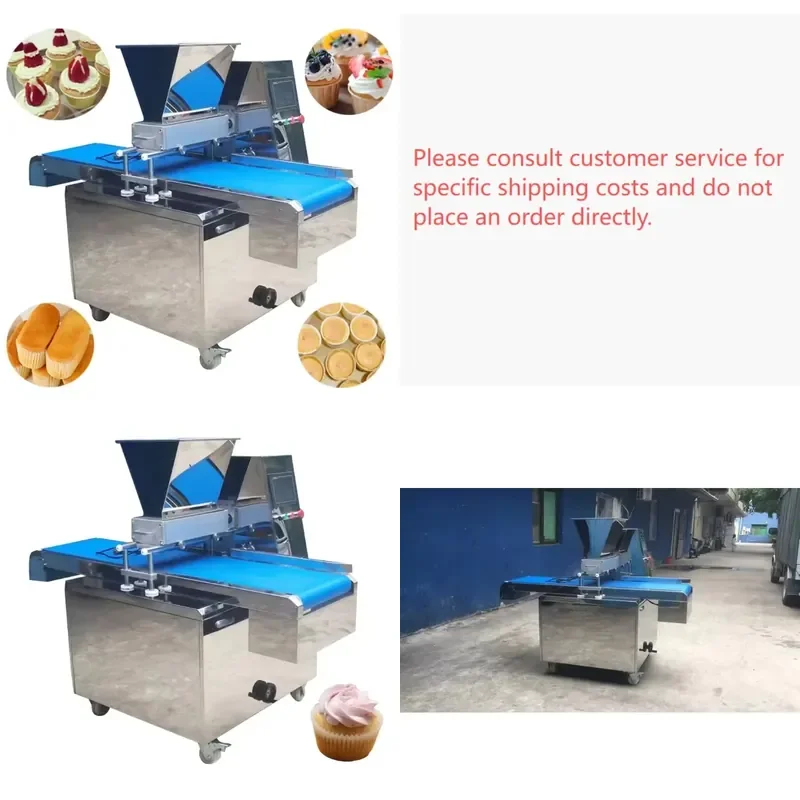 Mini Automatic Depositor Machine for Bakery Use for Small Business Produces Muffin Cups Cake Cookies Biscuit Flour Milk