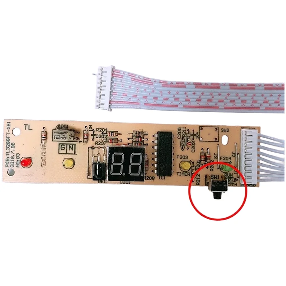 Air Conditioner Remote Signal Receiver Board Paired with Display Panel for TCL Wall Mounted Units 1HP 1.5P Model 1090251109