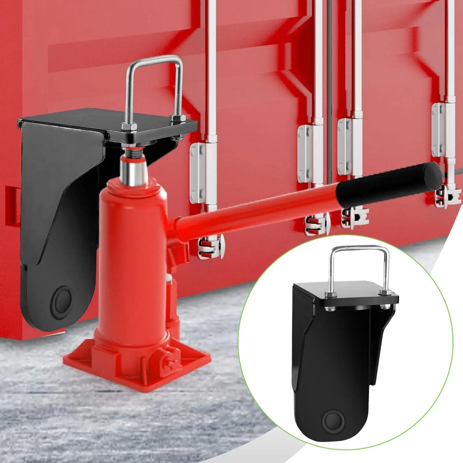 

Shipping Container Jack Lug Stabilizer Bracket Warehouse Management for Booster Lifter Shipping Container Accessories Heavy Duty