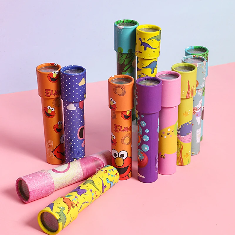Kalejdoskop zabawki edukacyjne brunquedos zabawki edukacyjne blinquedos prezenty-zabawki dla dzieci dla dzieci drewno losowe