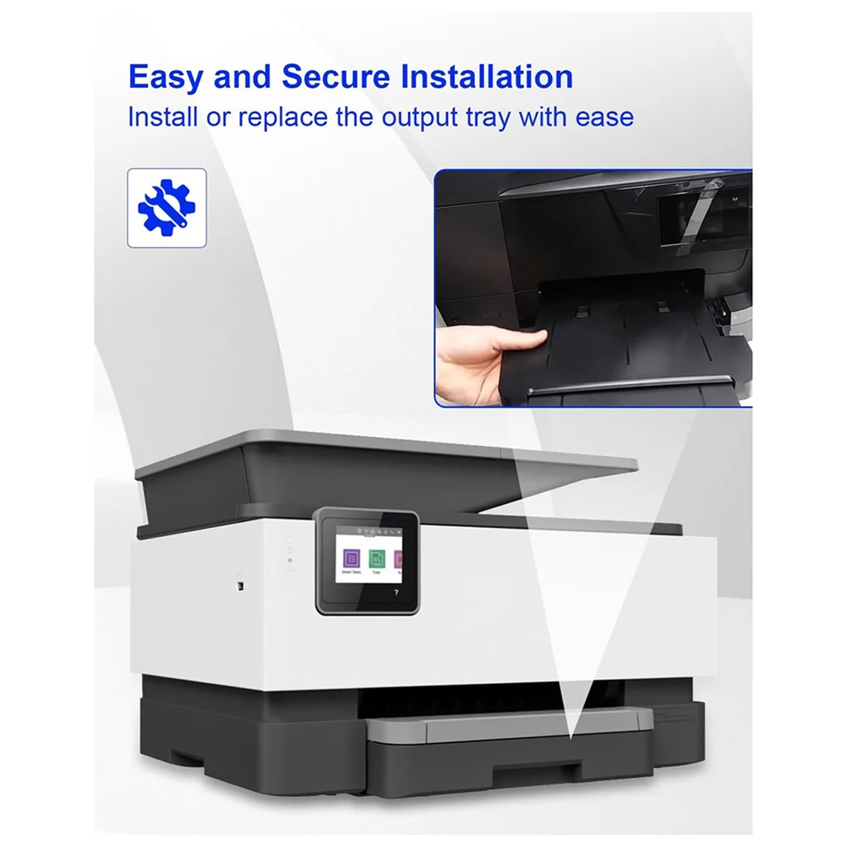 NEUE Druckerteile Papierausgabefach passend für HP OfficeJet Pro 9010 9012 9015 9016 9019 9018 9010E 9016E 9018E 9125e Drucker