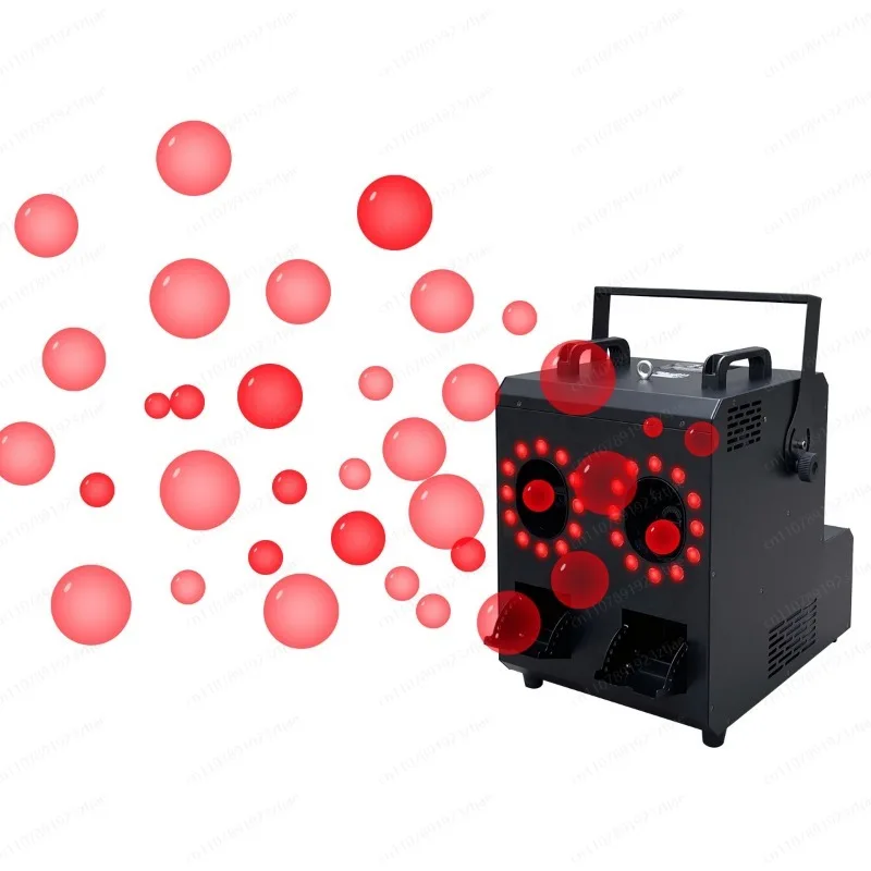 

Two Wheel Smoke Bubble Machine 3-5m Flying Away 4000cuft/min Smoke Output Smoky Bubble Machine for Wonderland and Wedding