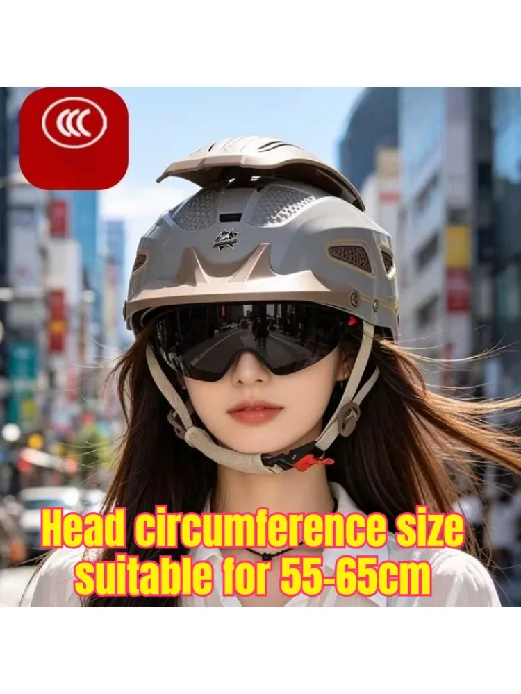 AliExpress TLXT Motorcycle Helmet Electric Jet Scooter Motorbike Half Helmets Men Women Summer Breathable Electric Bike Open Face Helmet