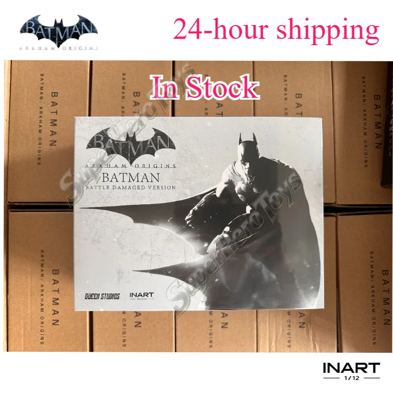 Envío en 24 horas INART Batman: Arkham Origins Edición Dañada en el Combate/Versión Regular Figuras de Acción Coleccionables 1/12 Regalos
