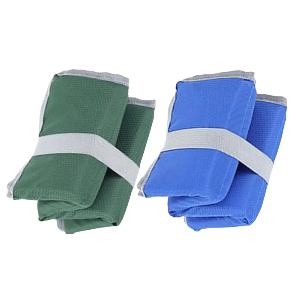 

2Pcs Portable Waterproof Seat Cushion Foldable Camping Pad Oxford Cloth Pearl Cotton Outdoor Picnic Mat Lightweight Seat Pad