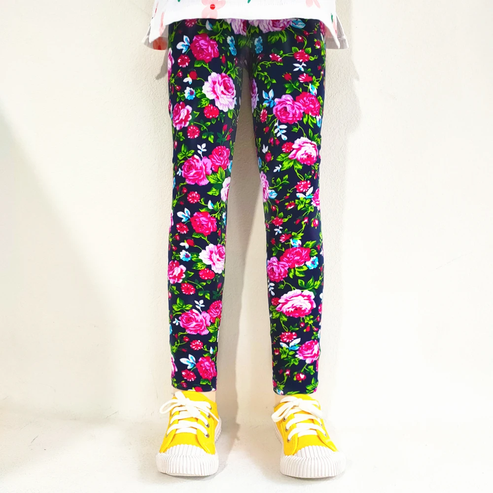 Kinder kleidung Kinder hose Frühling und Herbst Mädchen gedruckt Cartoon Slim Fit Hose Sommer hose – Detail 17