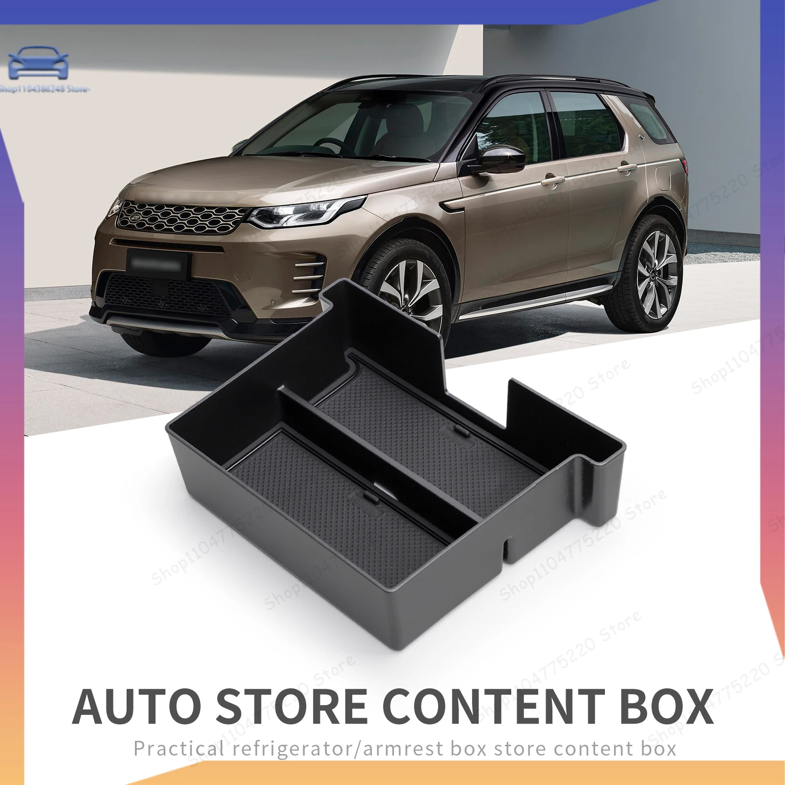 

Armrest Storage Box Car Accessories Center Console Tray Organizer Tidying For Land Rover Discovery Sport 2024