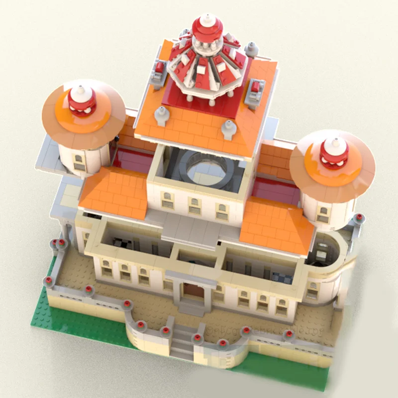 3216PCS MOC Monserrate Palacees Medieval Castle Architecture DIY Model Building Blocks Birthday Toys Gift for Adults Collectors