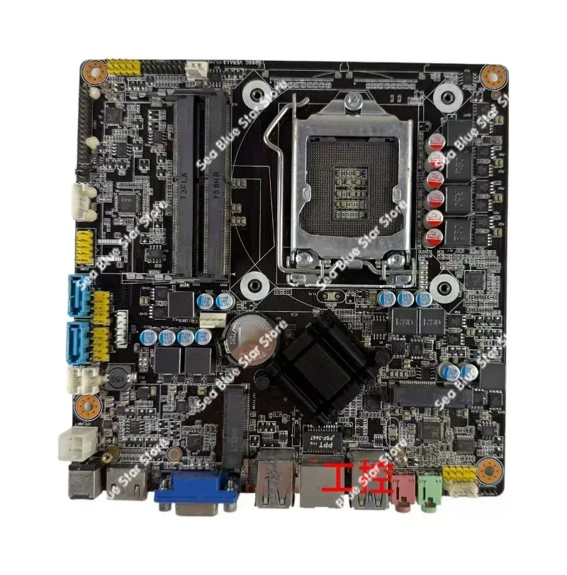 ITX-H110D11-S Industrial   Board /1150 Pin/DDR4/support 6-7 Generation CPU17 * 17LVDS Second-hand Disassembly Main Board