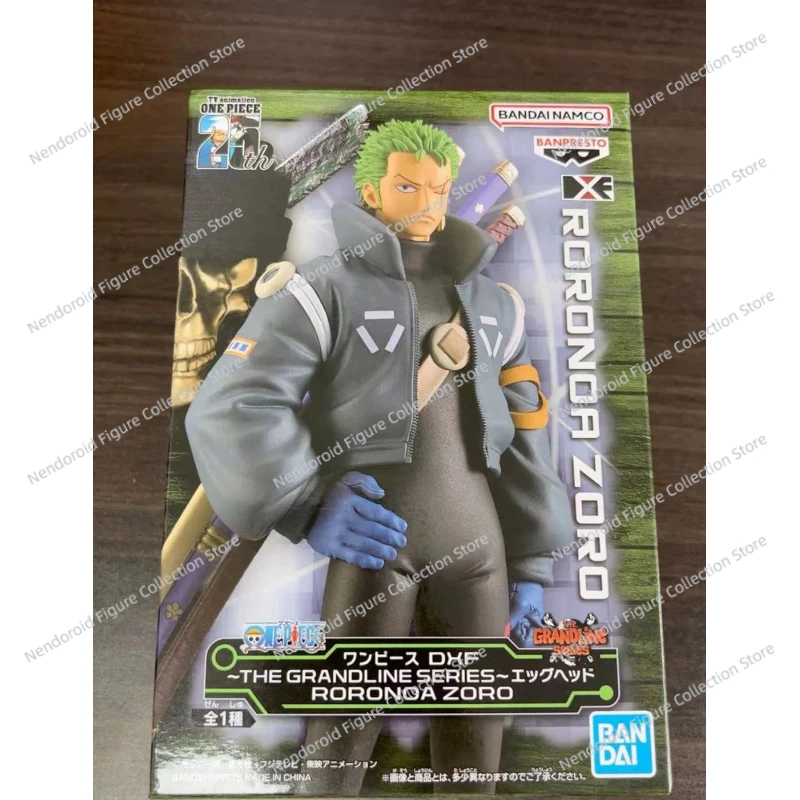 In Voorraad Bandai BANPRESTO DXF EEN STUK De Grandline Serie Egghead Luffy Sanji Nami Bonney Zoro Anime Action Figure Collection