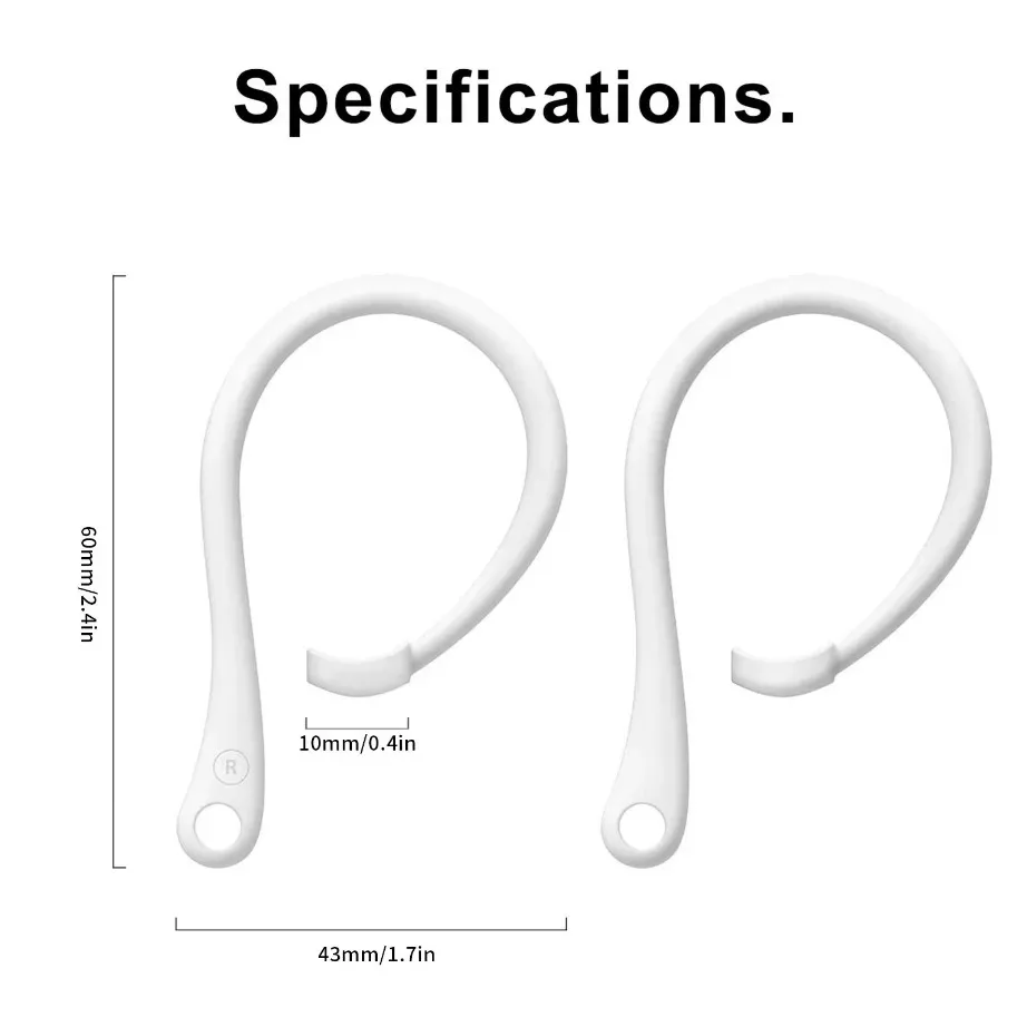 YIGETOHDE Mini Anti-Fall Bluetooth Wireless Headset Earhooks Earphone Protector Holder Sports Anti-lost Ear Hook For Air-pods