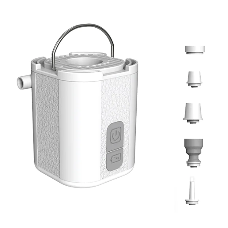 

ABHS-Электрический воздушный насос с 3-уровневым светильником для кемпинга для поплавков в бассейне, вакуумные мешки для надувного матраса