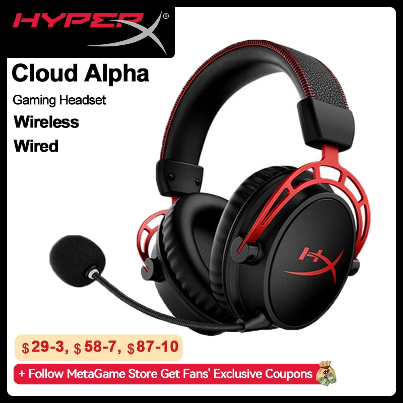 HyperX Cloud Alpha Gaming: The Ultimate Wired and Wireless Headset for Competitive Gamers?