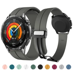 Magnetic Loop Strap For Huawei Watch GT5 46mm 41mm Silicone Watchband Sports Band For Huawei GT 5 GT4 18mm 20mm 22mm Bracelet