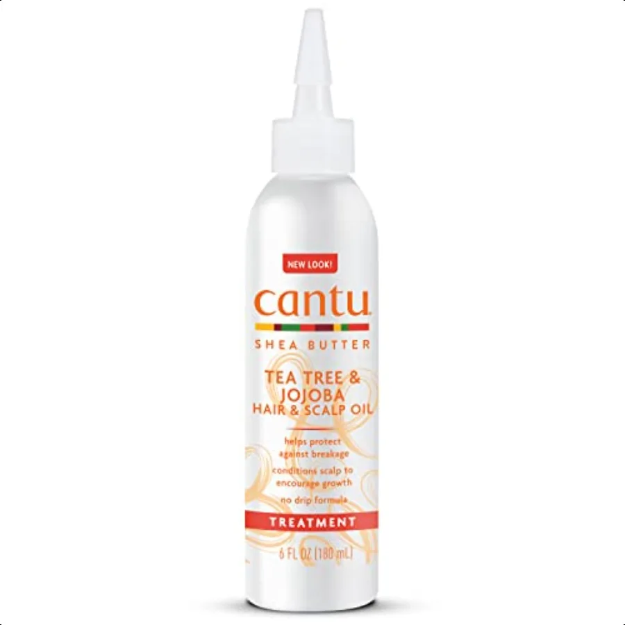 

Масло для кожи головы Cantu Tea Tree Jojoba с маслом ши, 6 жидких унций