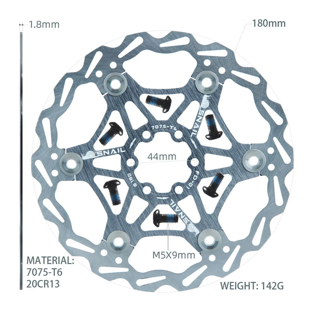 Optimize Your MTB Braking with IIIPRO Floating Disc Brake Pad Efficient Heat Dissipation and Stable Performance