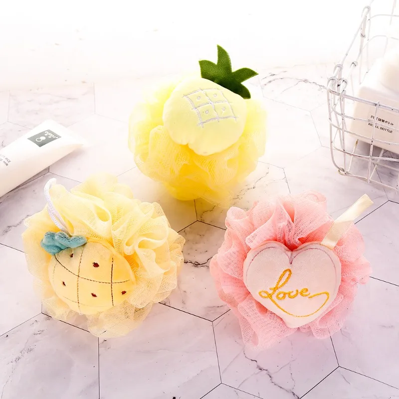 Reusable Back Rubbing Bath Strap Towel for Men Women Effective Body Exfoliator Soft Shower Sponge Bath Accessory