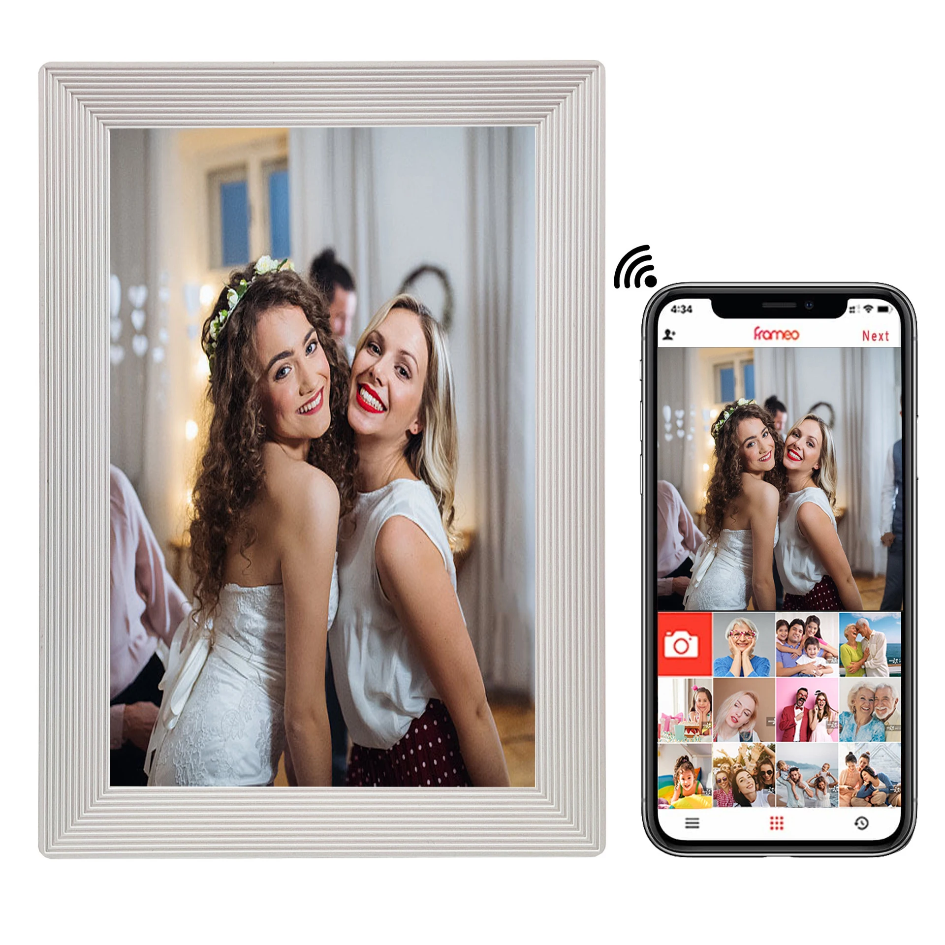 10.1Inch  Touch Screen Advertising Player WIFI Digital Picture Frame