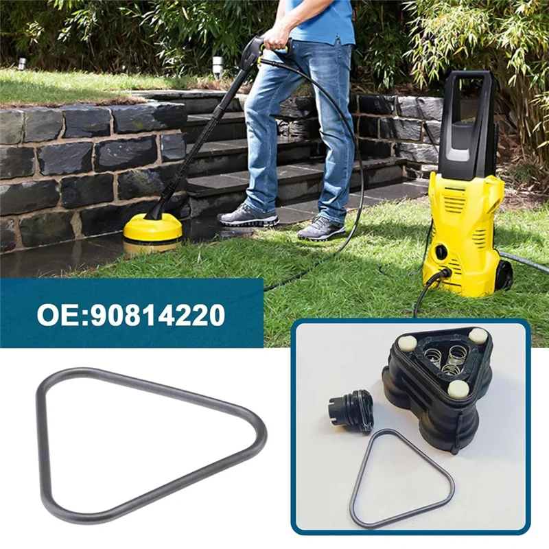 LITE-مضخة مياه ل Karcher K2 K3 K4 K5 غسالة الضغط الختم-مثلث شكل حلقة لإحكام الإغلاق طوقا جزء 9.081-422.0 5 قطعة