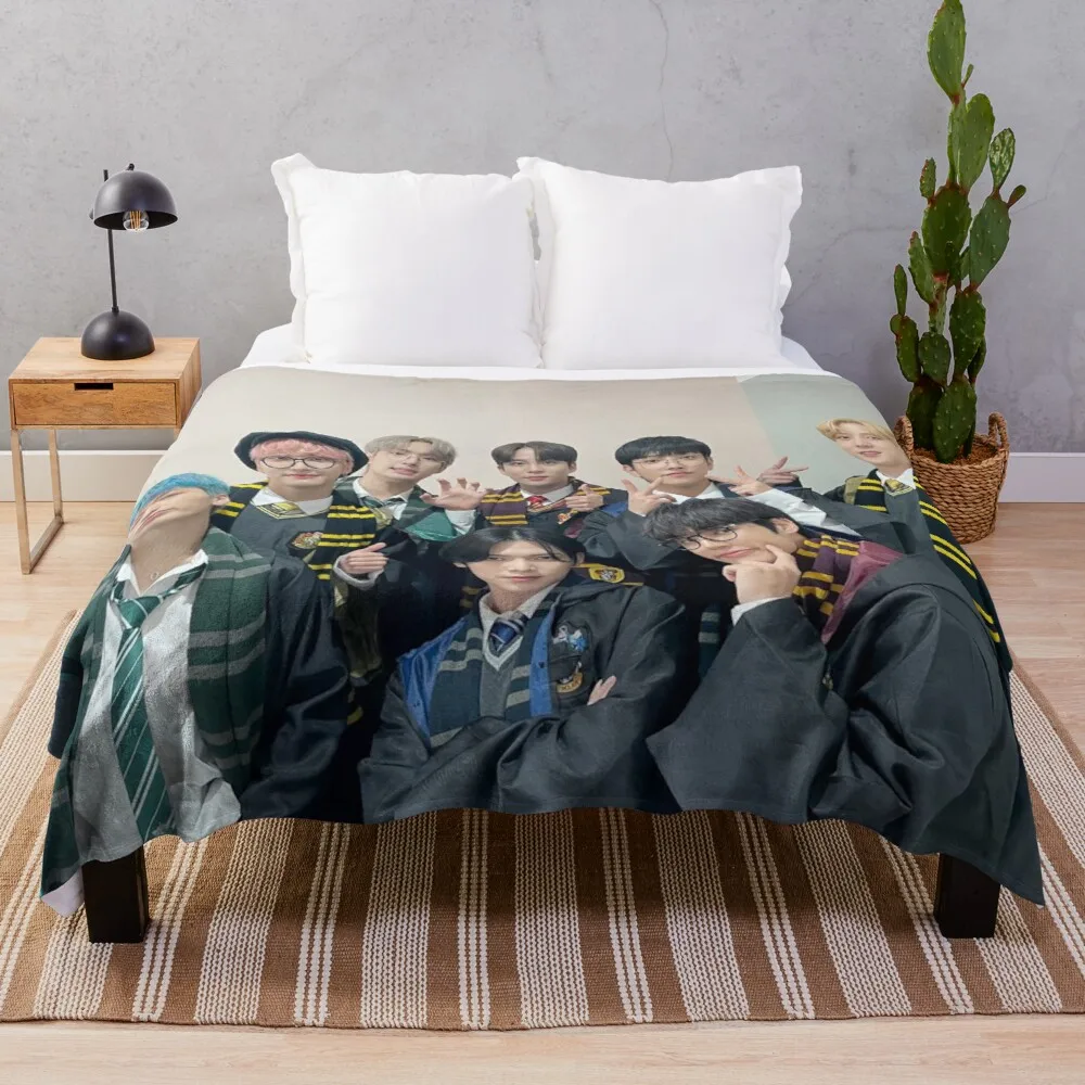 

ATEEZ Throw Blanket Oversized Throw Blanket Vintage Blanket