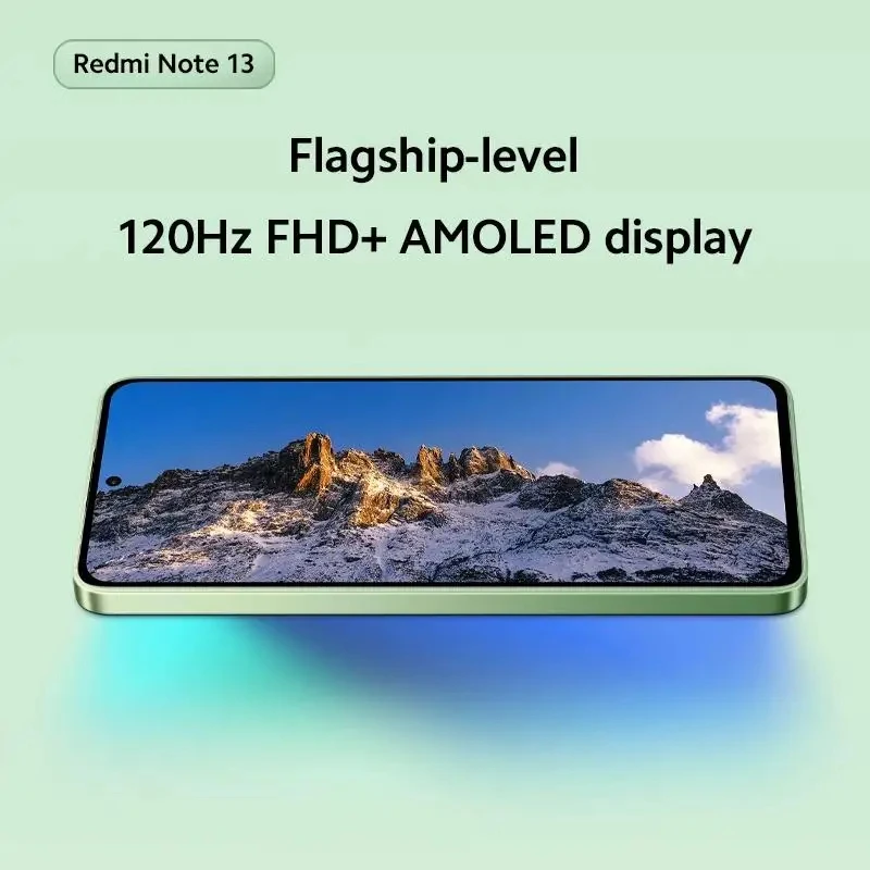 Globale Version Xiaomi Redmi Note 13 4g Smartphone Löwenmaul®685 108mp Kamera 120Hz Amoled Display 33W Aufladen