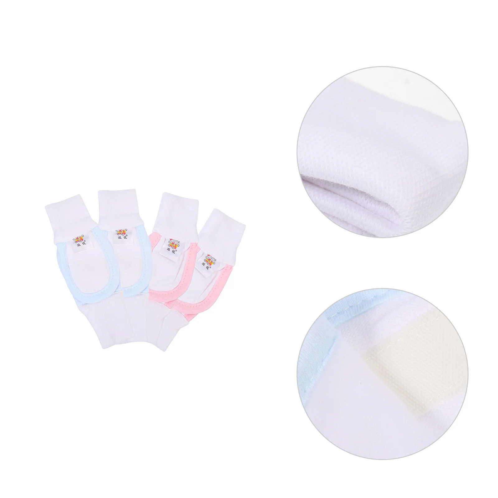 

4 Pcs Baby Umbilical Cord Accessories Newborn Belly Band Diaper Belt Supple Nappy Fasten Ecological Cotton