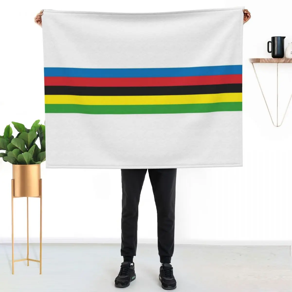 

World Champ Throw Blanket Ultra Soft Flannel Fleece Blanket for All Seasons