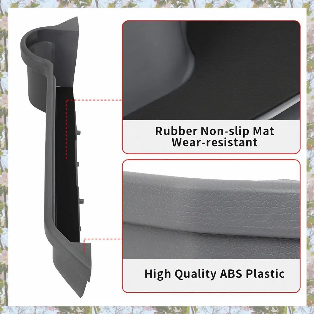 

Eco-Friendly-Car Door Pockets Storage Box Cup Holder For Toyota Land Cruiser 70 Seires LC70 LC71 LC76 LC77 LC79 Accessories