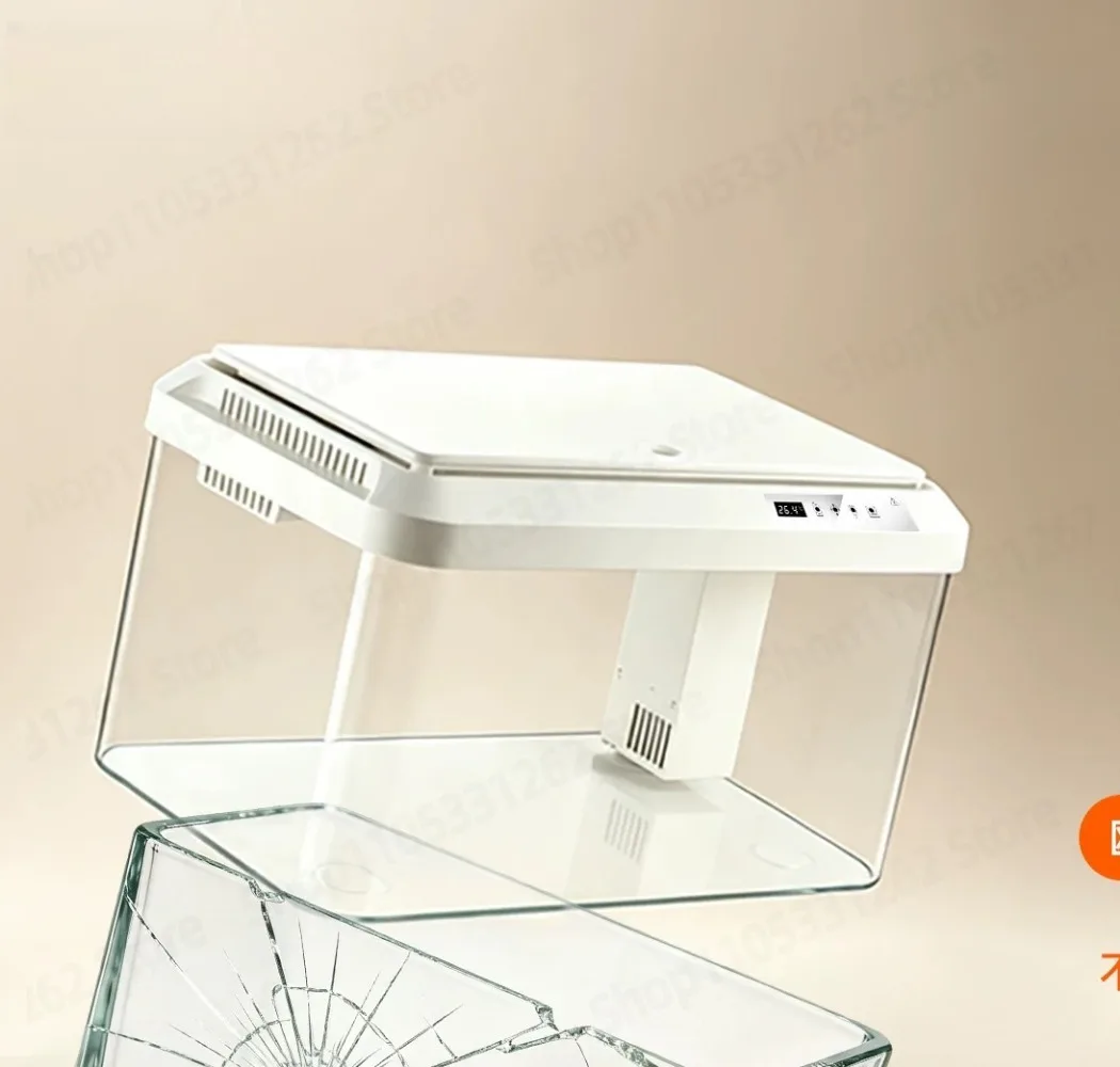 YM-350Ecological landscaping fish tank filter all in one no water change self circulation aquarium kit set