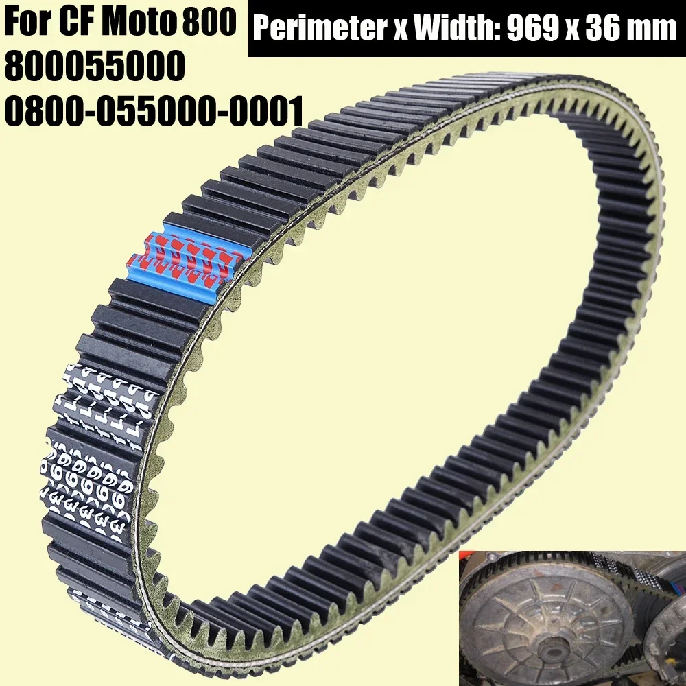 

0800055000 0800-055000-0001 Drive Belt For CFMoto 800 Snyper Terralander ZForce CForce Tracker UForce 800 X8 ZForce 1000