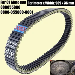 Drive Belt For CFMoto CForce UForce ZForce 800 950 1000 Snyper Terralander Tracker 800 X8 CF800 CF1000 CF1000AZ CF1000UZ 36x969