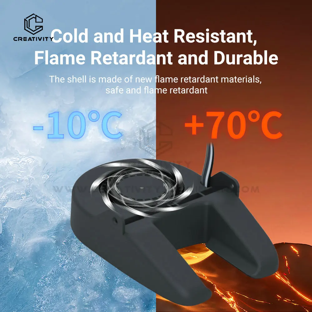 لطابعة بامبو لاب A1/A1mini ثلاثية الأبعاد 5015 A1 مروحة تبريد مكون منفاخ الهواء لمروحة بامبولاب A1 5015