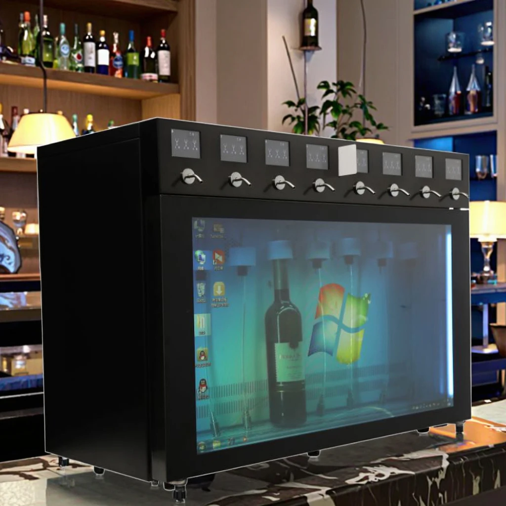 8 Bottles bar Cooler Electric Wine Dispenser Automatic Machine